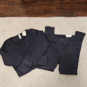 Offline By AERIE Seamless Waffle Workout Set